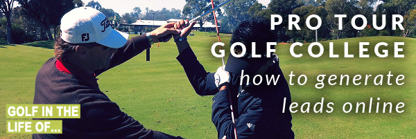 Pro Tour Golf College - golf instruction online marketing
