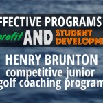 Henry Brunton – How to run a Competitive Junior Coaching Program